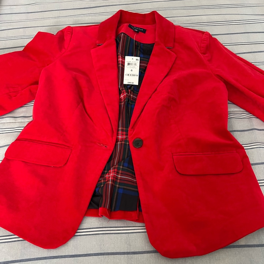 Velveteen Blazer